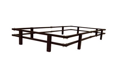Image showing  4 ft. x 8 ft. Open Sided Rail Kit for Folding Trailer-MFT4X8