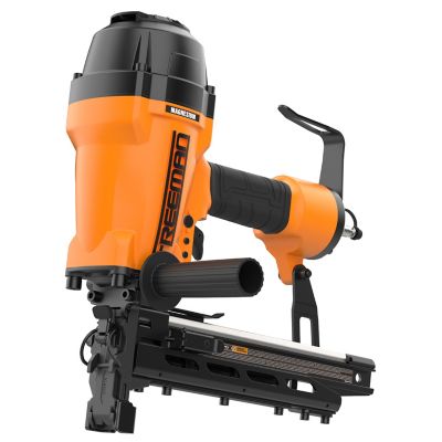 Freeman 2 in. 9 ga. 2nd Generation Pneumatic Fencing Stapler with Case, T-Handle, Metal Belt Hook, 1/4 in. NPT Connector