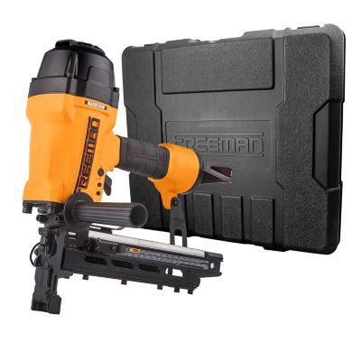 Image showing 6 th Freeman 2 in. 9 ga. 2nd Generation Pneumatic Fencing Stapler with Case, T-Handle, Metal Belt Hook, 1/4 in. NPT Connector