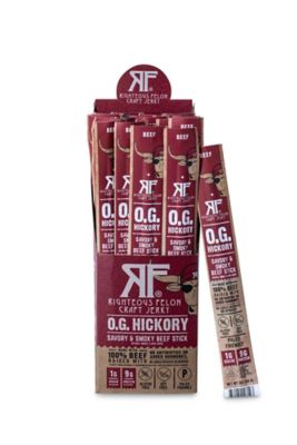 Image showing  O.G. Hickory Savory & Smoky 100% Beef Stick, 1 oz.