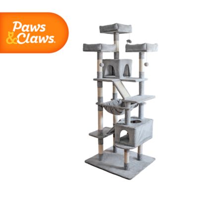 Image showing  6 ft. Three Tower Climbing Cat Tower