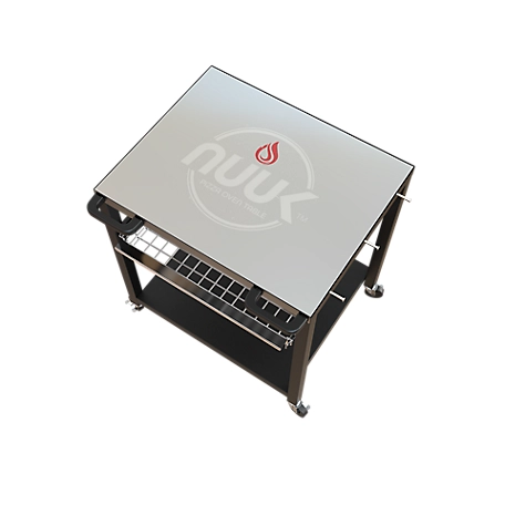 NUUK Deluxe 30 in. Stainless Steel Pizza Oven Table, PT100