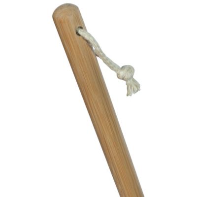 Image showing 6 th Harper Bamboo Handle Microfiber Flat Mop with a Hook and Loop Refill Pad for Fine Dirt and Pet Hair