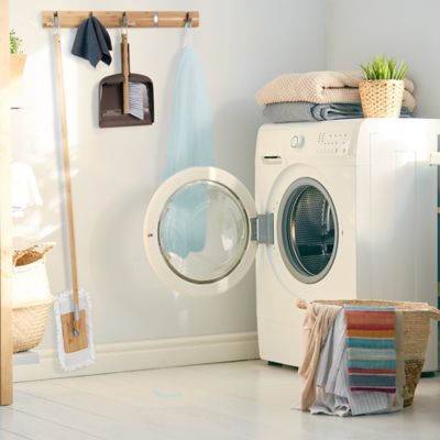 Image showing 5 th Harper Bamboo 5-Hook Broom and Mop Holder