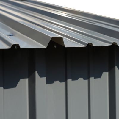 Image showing 6 th Veikous 10 ft. x 12 ft. Outdoor Storage Shed with Lockable Door and Vents