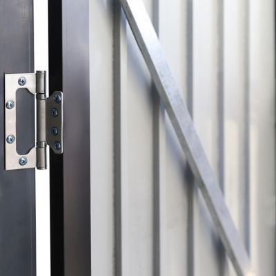 Image showing 7 th Veikous 10 ft. x 12 ft. Outdoor Storage Shed with Lockable Door and Vents