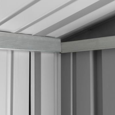 Image showing 9 th Veikous Outdoor Storage Shed with Lockable Door and Vents, 4 x 6ft.