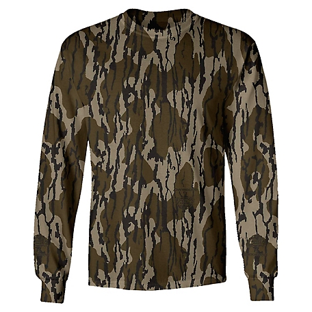 Farm Fed Clothing Men's Mossy Oak Bottomland Long Sleeve Shirt