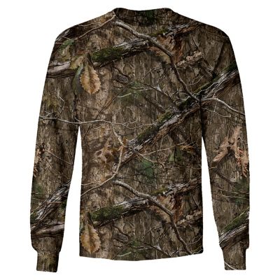 Farm Fed Clothing Men's Mossy Oak Country DNA Long Sleeve Shirt