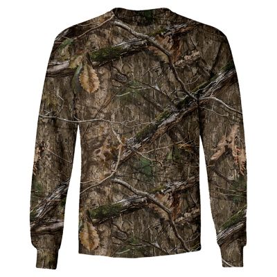 Farm Fed Clothing Men's Mossy Oak Country DNA Long-Sleeve T-Shirt