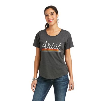Ariat Women's Underline Script Short Sleeve Graphic T-Shirt, 10037939