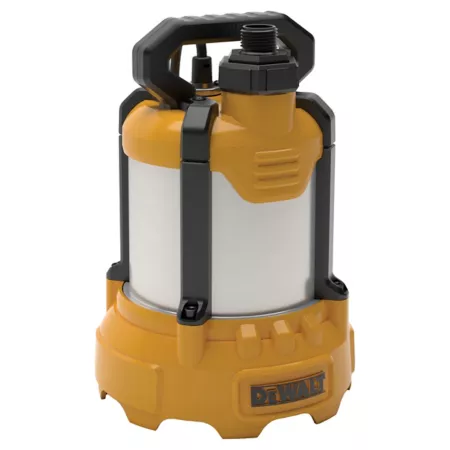 DeWALT 1/3 HP 115V Electric Utility Pump 75 GPM Cast Aluminum Submersible Sump Pumps