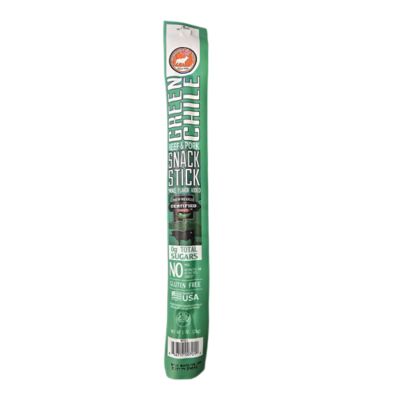 Pearson Ranch Jerky Green Chile All-Natural Snack Stick, BFGC-CAD