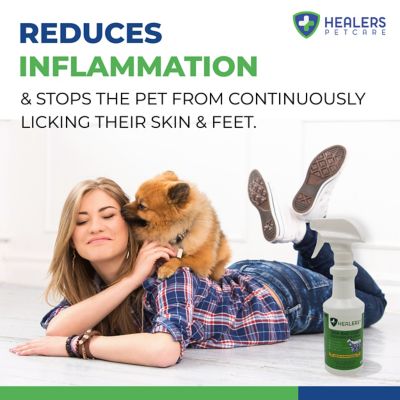 Image showing 6 th Healers PetCare Skin and Coat Grooming Solution 16oz