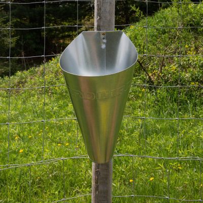 Image showing  Poultry Galvanized Restraining Cone, Large