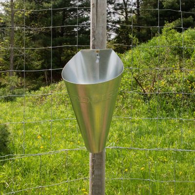 Image showing  Poultry Galvanized Restraining Cone, Medium