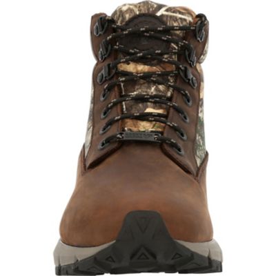 Image showing  Men's Rugged Camouflage Waterproof Hunting Boots, 5 in.