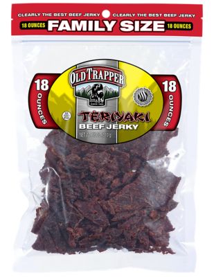 Old Trapper Family Size Teriyaki Jerky, 28321T