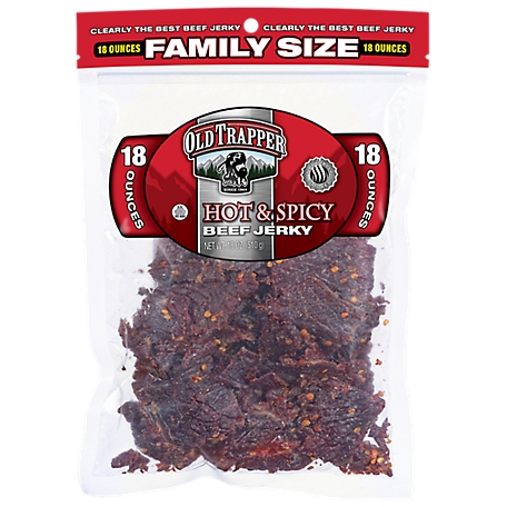 Old Trapper Family Size Spicy Jerky, 28521T