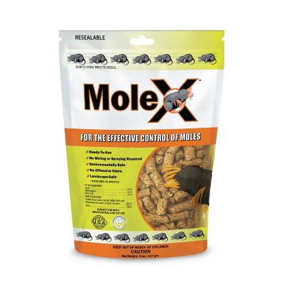 MoleX 8 oz. Non-Toxic Mole Killer Pellets, Effective Against All Species of Moles