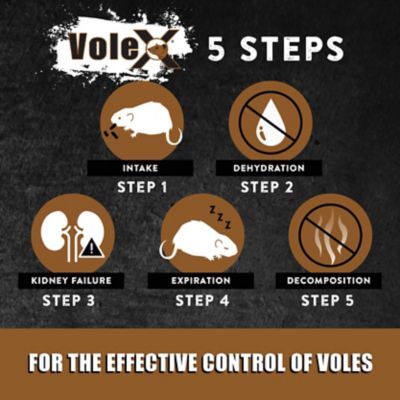 Image showing  8 oz. Non-Toxic Vole Killer Pellets, Effective Against All Species of Voles
