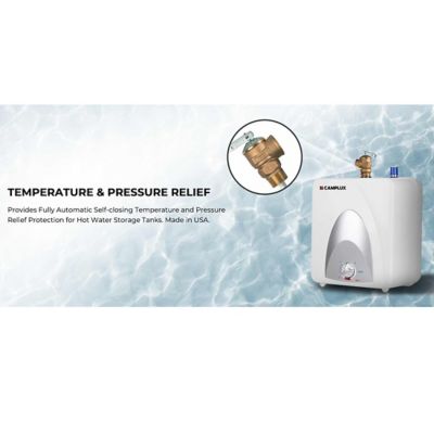 Image showing  1.3 GPM Mink Tank Electric Water Heater with Cord Plug, 120V