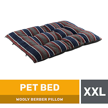 Retriever Wooly Berber Pillow Pet Bed, 50 in. x 40 in.