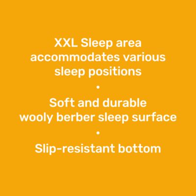 Image showing  Wooly Berber Pillow Pet Bed, 50 in. x 40 in.