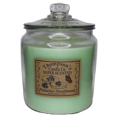 Thompson's Candle Co. 60 oz. Pistachio Shortbread Scented 3-Wick Heritage Jar Candle