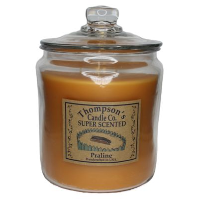 Thompson's Candle Co. 60 oz. 3 Wick Heritage Jar Candle - Praline
