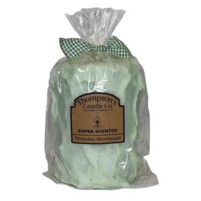 Thompson's Candle Co. 44 oz. Pistachio Shortbread Scented Large Pillar Candle