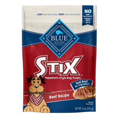 Blue Buffalo Stix Beef Recipe Natural Soft-Moist Dog Treats, 5 oz.