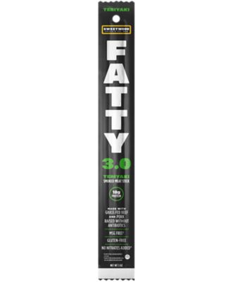 Fatty Teriyaki FATTY Smoked Meat Stick, 3 oz.