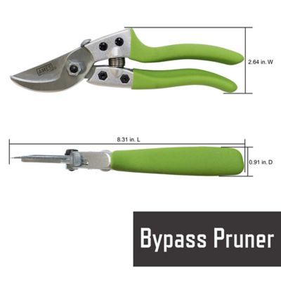 Image showing  7.09 in. Pruning Shears Kit with Case, 4 pc.