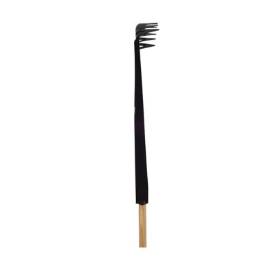 Image showing 29 th True Temper 24 in. Plastic Clog-Free Tine Leaf Rake with 48 in. Hardwood/Steel Handle, For Leaves, Grass, Twigs, Pine Needles