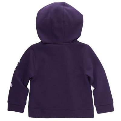 Image showing  Girls' Long-Sleeve Half-Zip Sweatshirt