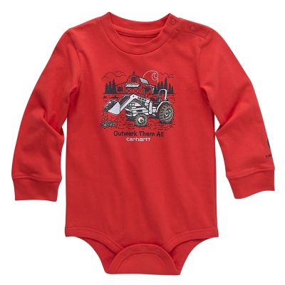 Carhartt Long-Sleeve Tractor Bodysuit