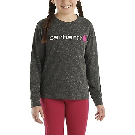 Carhartt Long-Sleeve Core Logo T-Shirt