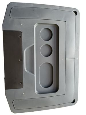 Image showing  4500-CFM 3-Speed Indoor/Outdoor Mobile Evaporative Cooler for 1300-sq ft