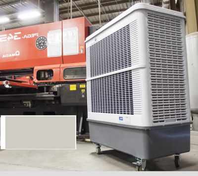 Image showing 7 th SlimKool 12500-CFM 3-Speed Indoor/Outdoor Mobile Evaporative Cooler for 2800 sq. ft.