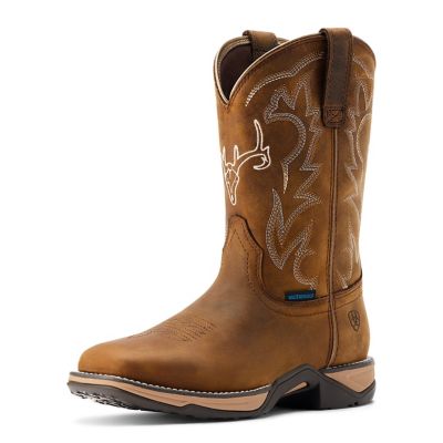 Ariat Women's Anthem Deer Waterproof Western Boot, 10042593 Nice Boots but made poorly