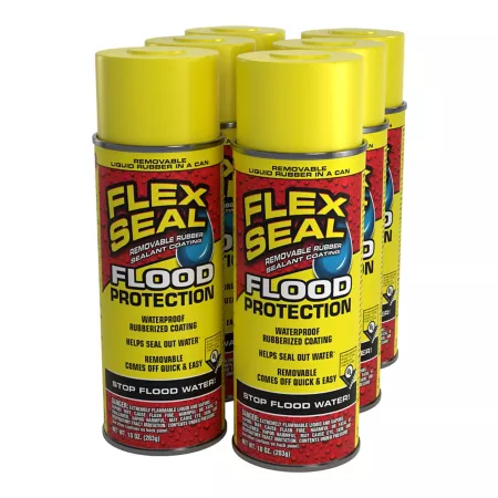 Flexible joint 10 oz Sealant Spray Flood Protection Yellow Pack of 6 Sandbags