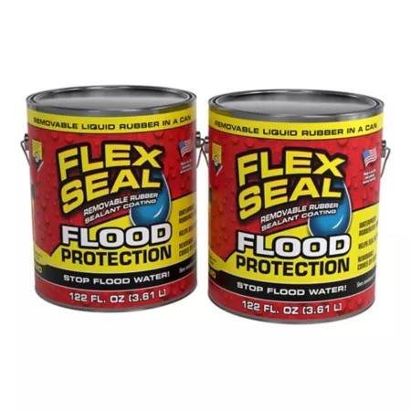 Flex Seal Liquid Seal Flood Protection Yellow 122 oz (Pack of 2) RLSYELR01 Sandbags