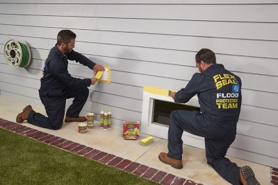 Image showing  Tape Flood Protection, Yellow, 3.75 in. x 20 ft., 6-Pack