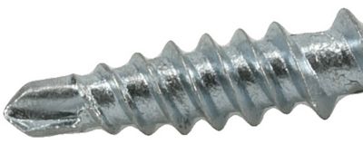 Image showing 9 th Hillman #10 x 1-1/2 in. Power Pro Silver Self-Drilling Metal-to-Wood Roofing Screws, 98-Pack