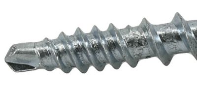 Image showing  #10 x 1-1/2 in. Power Pro Self-Drilling Metal-to-Wood Roofing Screws, Evergreen, 98-Pack