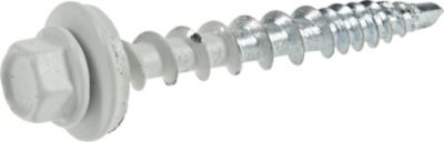 Hillman Power Pro Polar White Self Drilling Metal-to-Wood Roofing Screws (#10 x 1-1/2in.) -1lb