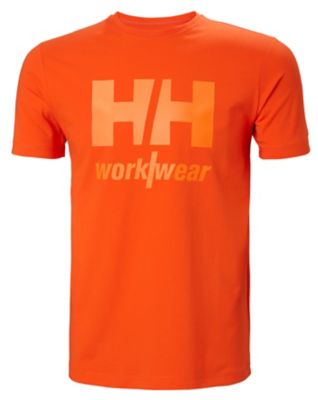 helly hansen men's logo shortsleeve t-shirt