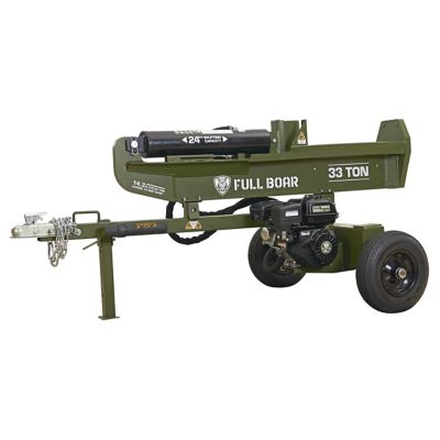 Full Boar 33-Ton Gas-Powered Log Splitter, 236cc Engine, 49-State