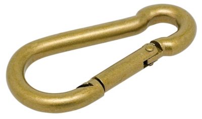 Image showing  Hardware Essentials 7/16 in. x 3-1/8 in. Safety Snap Link, Gold